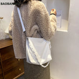 PU Leather Crossbody Bags with Braided Strap for Women