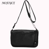Soft PU Leather Crossbody Bag with Chain Strap