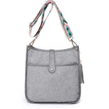 Stylish PU Leather Crossbody Bag for Women Girls