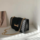 Women's PU Leather Crossbody Bag Flap Shoulder Messenger Bag