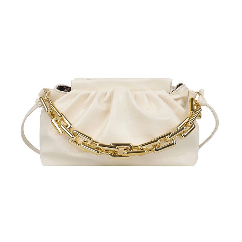 PU Leather Crossbody Bags Lady Shoulder Handbags Female Small Stone Pattern