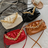 PU Leather Crossbody Bags Lady Shoulder Handbags Female Small Stone Pattern