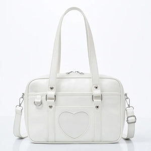 PU Leather Crossbody Bag Women Handbag Large Capacity Student A4 Book Bag