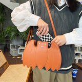 Funny Animal Pattern Crossbody Bag PU Leather Shoulder Messenger Handbag