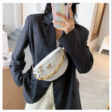 PU Leather Crossbody Chest bag Shoulder Bag for Women Girls Purses and Handbags