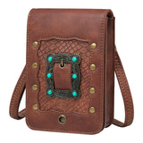 PU Leather Crossbody Shoulder Bag for Evening Out
