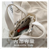 PU Leather Doodle Mini Bag For Women Girls Purses And Handbags Shopper Bags