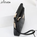 Embossed PU Leather Shoulder Bag for Women Crossbody Bag