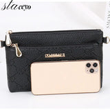 Embossed PU Leather Shoulder Bag for Women Crossbody Bag