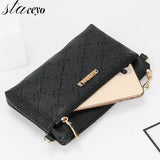 Embossed PU Leather Shoulder Bag for Women Crossbody Bag