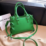 PU Leather Crossbody Bags For Women Shoulder Bags Retro Handbags