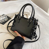 PU Leather Crossbody Bags For Women Shoulder Bags Retro Handbags