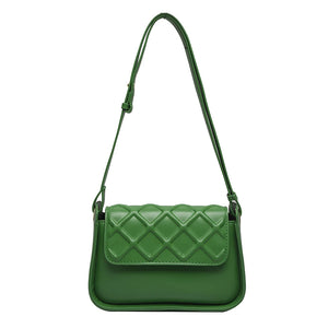 PU Leather Shoulder Bag Female Crossbody Bag with Special Highlights