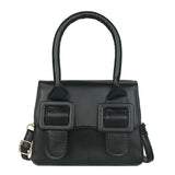 Casual PU Leather Mini Messenger Bag Women Shoulder Crossbody Handbag