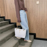 Casual Large Capacity Chain Top-handle Shoulder Bag