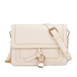 PU Leather Multifunction Shoulder Bag Classic Style Crossbody Bag