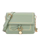 PU Leather Multifunction Shoulder Bag Classic Style Crossbody Bag