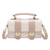 PU Leather Female Shoulder Bag Classic Style Crossbody Bag