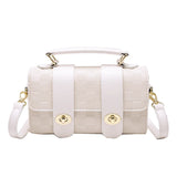 PU Leather Female Shoulder Bag Classic Style Crossbody Bag