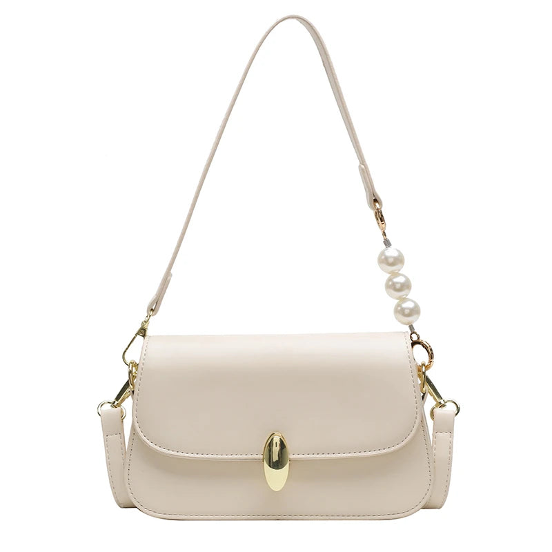 PU Leather Female Shoulder Bag Classic Crossbody Bag