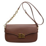 Fashional Style PU Leather Shoulder Bag with Stylish Buckle
