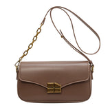 Fashional Style PU Leather Shoulder Bag with Stylish Buckle