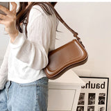 PU Leather Shoulder Bag for Women Crossbody Handbags Tote Bag