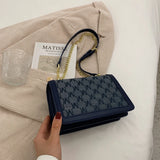 Vintage Multifunction Shoulder Bag PU Leather Classic Crossbody Bag