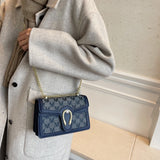 Vintage Multifunction Shoulder Bag PU Leather Classic Crossbody Bag