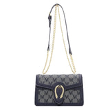 Vintage Multifunction Shoulder Bag PU Leather Classic Crossbody Bag