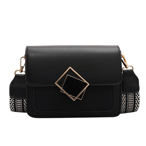 Vintage Crossbody Bag Multifunctional Purse Classic Style Adjustable Strap