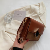 Vintage Crossbody Bag Multifunctional Purse Classic Style Adjustable Strap