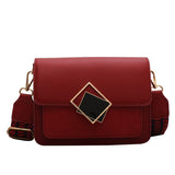 Vintage Crossbody Bag Multifunctional Purse Classic Style Adjustable Strap
