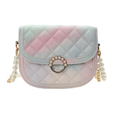 Gradient Crossbody Bag Women Small Shoulder Handbag Purses Travel Bag