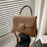 PU Leather Handbags For Women Retro Shoulder Bags Messenger Bag