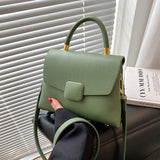PU Leather Handbags For Women Retro Shoulder Bags Messenger Bag