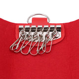 PU Leather Key Holder Keychain For Women Men