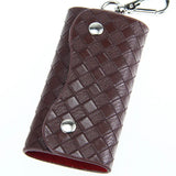 PU Leather Key Holder Keychain For Women Men