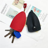 Bow Decorate Key Holders PU Leather Keychain