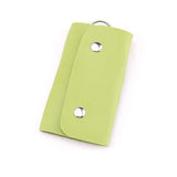 PU Leather Key Wallet Keychain Men Women Solid Keyrings Wallets