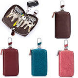 PU Leather Keychain Organizer Pouch Multifuctional Purse Keychain Wallet