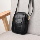 Vintage Small Shoulder Bag Flap PU Leather Crossbody Messenger Bag Women Handbag