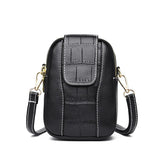 Vintage Small Shoulder Bag Flap PU Leather Crossbody Messenger Bag Women Handbag
