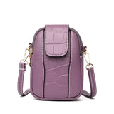 Vintage Small Shoulder Bag Flap PU Leather Crossbody Messenger Bag Women Handbag