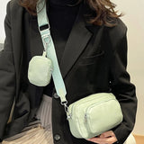 PU Leather Ladies Hand Bag Pockets Underarm Bag All-match Casual Soft Portable