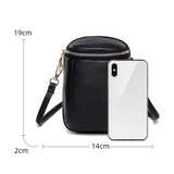 Mini Ladies Shoulder Bags - PU Leather Mobile Phone Bag
