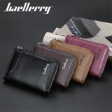 Vintage Men Key Organizer Bag Car Key Case Key Wallet Big Capacity Zipper Key Ho