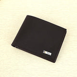PU Leather Men Wallets Casual Short Walet Homme