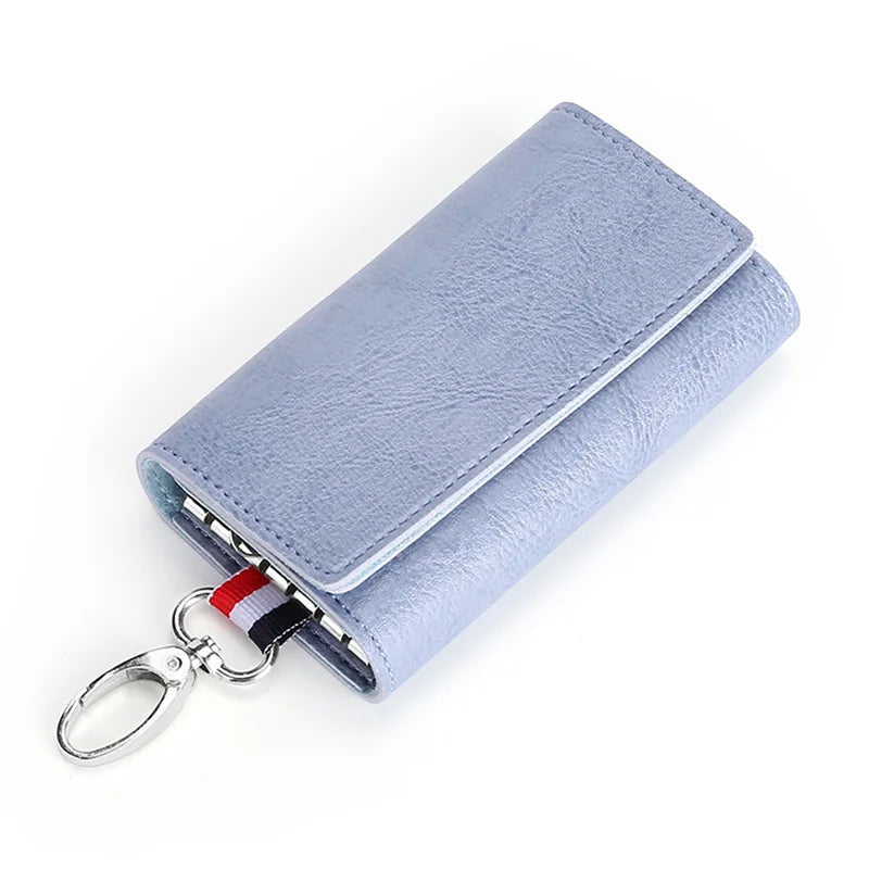 PU Leather Key Wallet Multi-function Key Chain Wallet Portfel Damski