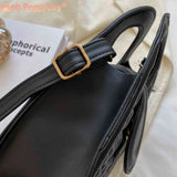PU Leather Messenger Bag Female Tote Bag Lightweight Portable Soft Casual